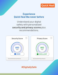 Quick Heal | Antivirus Pro | 1 user | 1 Year | AI Based Device Security for Laptop | Email and Browsing Protection| (Email Delivery in 1 Hour- No CD) + Get 6 month AntiFraud.AI Key for IOS and Android