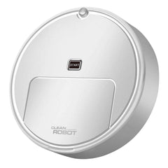 HEAVENGLOW Household Robot Automatic Vacuum Cleaner Floor Sweeping for Corner White