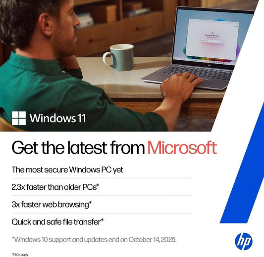HP 14s Intel Celeron Dual Core N4500 Laptop (8GB/512GB SSD/Win 11) 14.0" HD Display, MSO 24, Black, 1.46kg, DQ3149TU Thin and Light Business Laptop