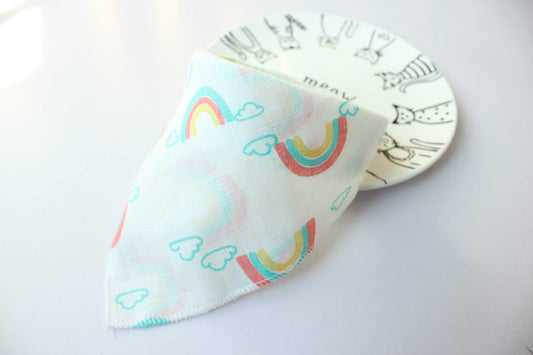 SYGA Pack of 4 Bibs Bandana for Bibs and Teething for Girls and Boys For 0-36 Months