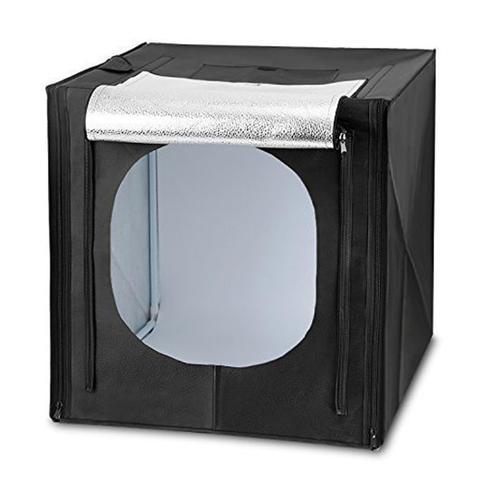 SYGA Light Box Photo Studio 40Cm x 40 cm Professional Photography Tent with LED Lights