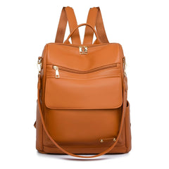 SYGA Women Breathable Soft Backpack – Stylish Daily Companion with Neat Stitching & Functional Pockets