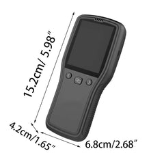 SYGA Air Quality Tester,Indoor Formaldehyde Detector Air Quality Monitor Indoor for TVOC PM2.5 PM10 HCHO