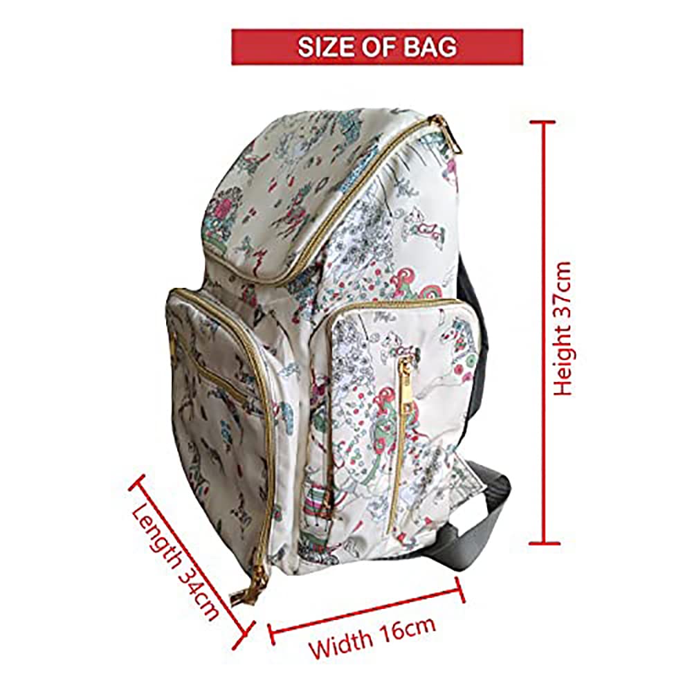 SYGA Diaper Bag Mother Bag Multi-Function Nappy Backpack Bag Organizer for Travel Diaper Bag (Unicorn Blue)