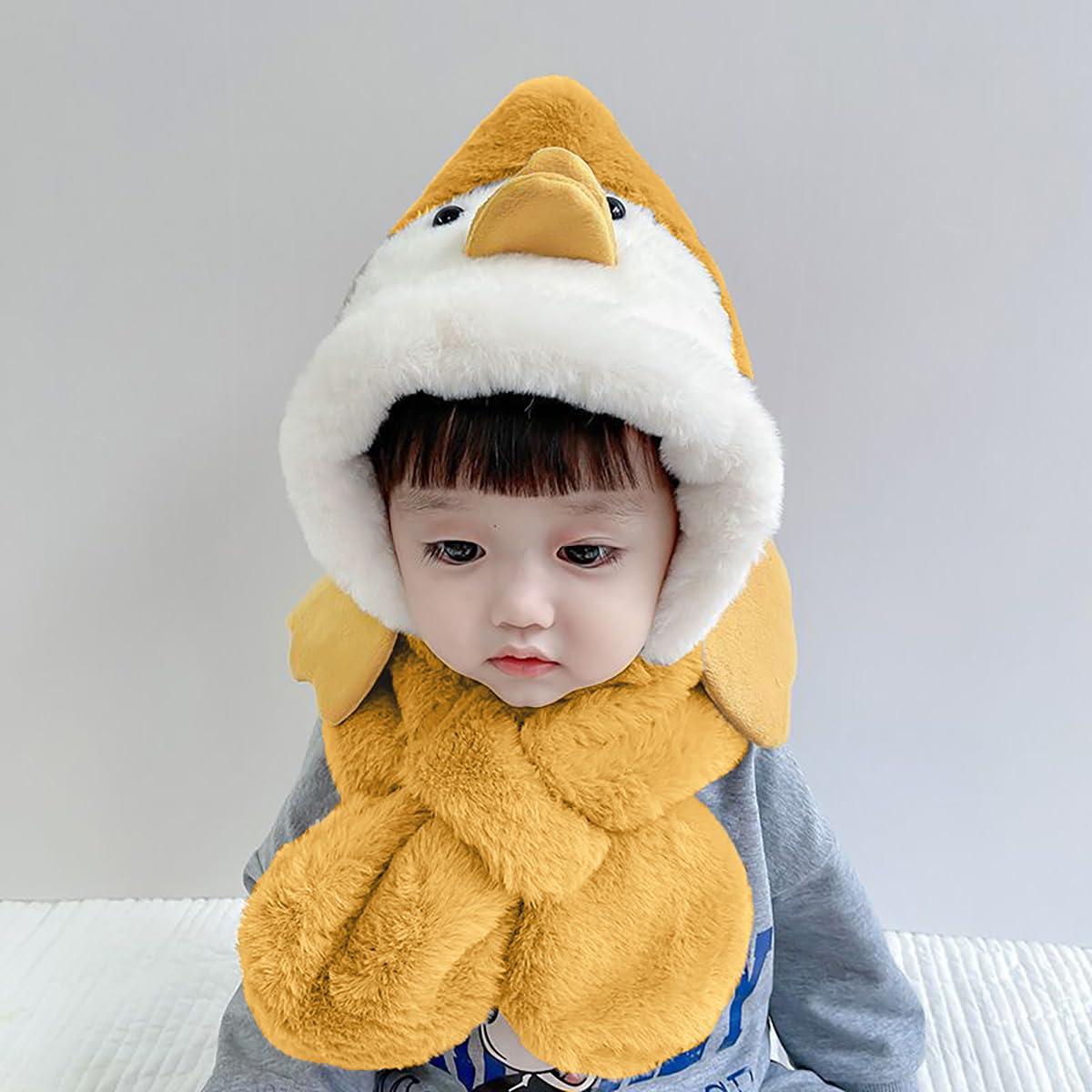 SYGA Baby Winter Warm Cap Ear Protection Beanie Hat Duck Design (2-6 Year)