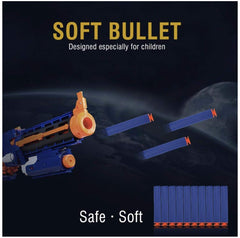 syga blue plastic bullet foam suction dart for nerf n-strike elite guns,Pack of 50-pieces- Multi color