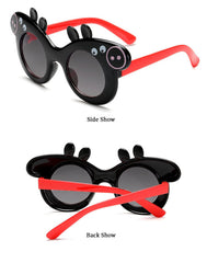 SYGA Polarized Kids Goggles, Modern Stylish Eyewears For Boy's And Girls, Pig Style - Black Pack Of 1