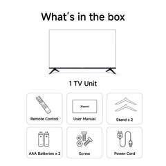 Xiaomi 108 cm (43 inch) X Ultra HD 4K Smart Google LED TV L43MB-AIN