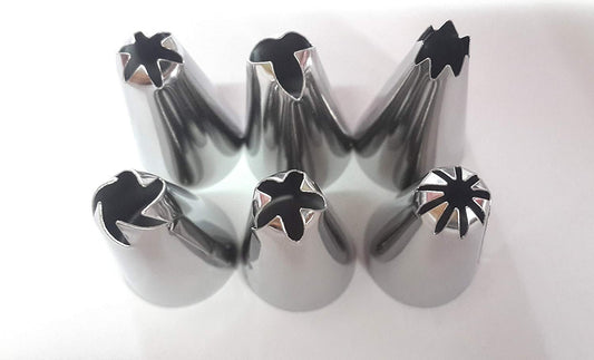 SYGA Stainless Steel 12 Pcs Cake Decorating Nozzles Set