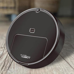 MYADDICTION Household Robot Automatic Vacuum Cleaner Floor Sweeping for Corner Black