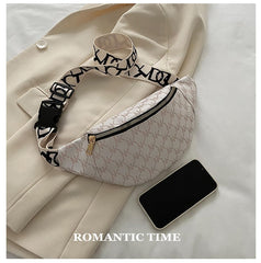 SYGA Pu Small Bag Foreign Style Fashion Shoulder Messenger Bag Light and Simple Ladies Chest Bag(White)