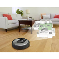 iRobot Roomba i7 (i7156) Wi-Fi Connected Robot Vacuum with Power-Lifting Suction and Dual Multi-Surface Rubber Brushes