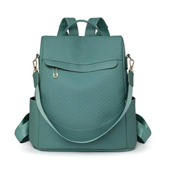 SYGA Women Stylish Backpack – Elegant Chevron Pattern with , Ideal for Travel, Work, and Daily Use