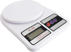 SYGA Lightweight 10kg Digital Kitchen Scales Food Scale Cooking Tools(White)