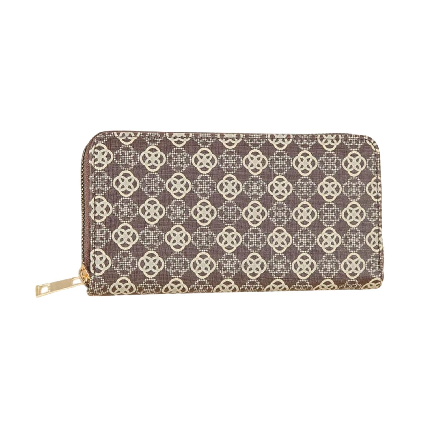 SYGA Women's Round Pattern, Zip-Around  Wallet with, card slots and Coin Holder