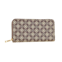 SYGA Women's Round Pattern, Zip-Around  Wallet with, card slots and Coin Holder