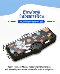 SYGA Children's Compass with Cute cat Design Pencil Box for Boys and Girls, Primary School Students, Multi-Functional