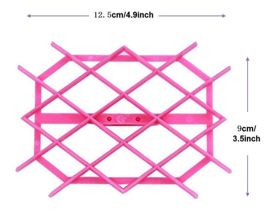 Syga Fondant Quilt Square Cutter Cake Cupcake Embossing Decorating Tool Embosser Cookie Mold 51025