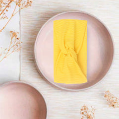 SYGA Pack of 2 Baby Headband Threaded Soft Strechable Hairbands Newborn For Infant Toddlers Kids 0-3 Year(Pink-Green)