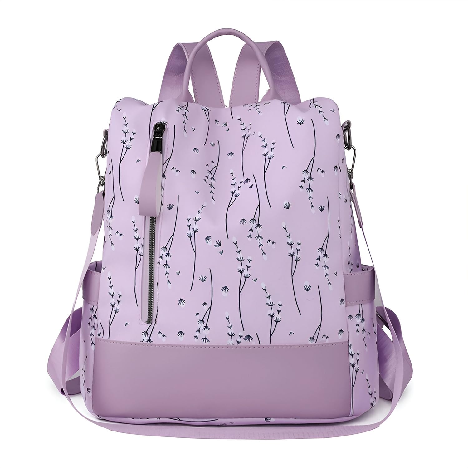 SYGA Women's Floral Backpack – Breathable Travel Bag with Soft Build and Smart Storage