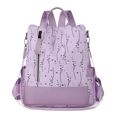 SYGA Women's Floral Backpack – Breathable Travel Bag with Soft Build and Smart Storage