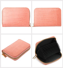 SYGA Women's Card Holder Coin Purse Multi-Card Slot Pu Pickup Case Zipper Small Wallet Driver's License Bag