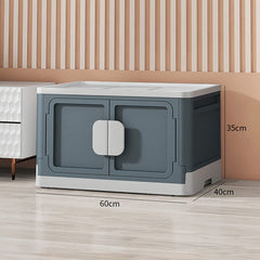 SYGA Small Snack Storage Box Drawer Type Clothes Toy Book Storage Box Home Living Room Finishing Storage Cabinet (Blue)
