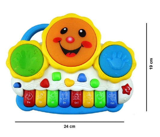 SYGA Drum Keyboard Musical Toys