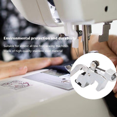 SYGA Presser Foot Adapter Holder Replacement Multifuctional Foot Bracket for Low Shank Sewing Machine for All Industrial Sewing Machines Foot Holder Household Electric Sewing Machine Presser Foot