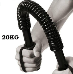 SYGA Power Twister Bar Heavy Duty 20kg Arm Forearms Chest Exercise Fitness Spring