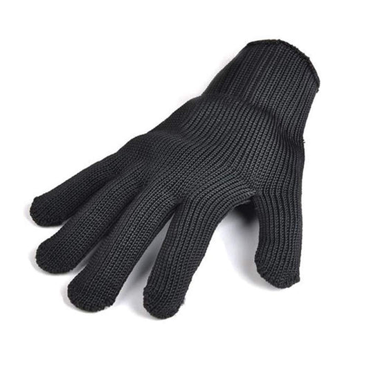 SYGA 1 Pair Steel Wire Safety Anti-Cutting Gloves Gardening Work Butcher Outdoor Arm Sleeves Protection Tool