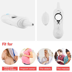 SYGA 8 in 1 Multi Functional Digital Infrared Forehead Temporal Artery Thermometer with Color Coded Fever Guidance