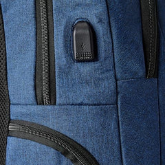 FUR JADEN Laptop Backpack With 15.6 Inch Laptop Compartment | Water Resistant For College School Work for Men & Women | With USB Charging Port