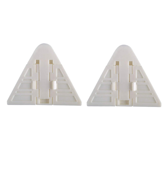 SYGA Sliding Door Lock for Child Safety for Closet Door & Window Locks (2 Pack, White)