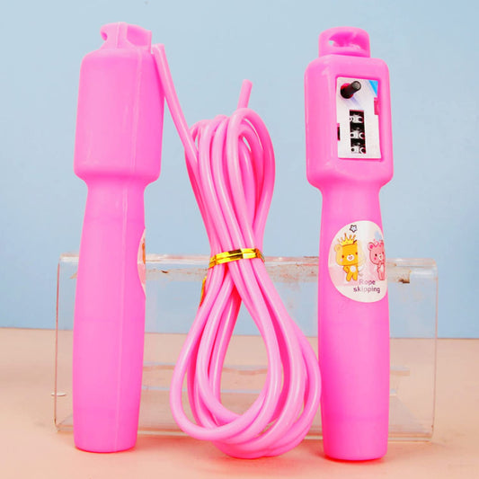 SYGA Children's Fitness Jump Rope Electronic Counting Skip Rope 3.0 Meter Rope Sponge Anti Slip Handle for Kids - Blue