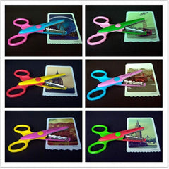 SYGA Pack of 6 Smart Paper Edger Scissors for Crafts and Scrapbook