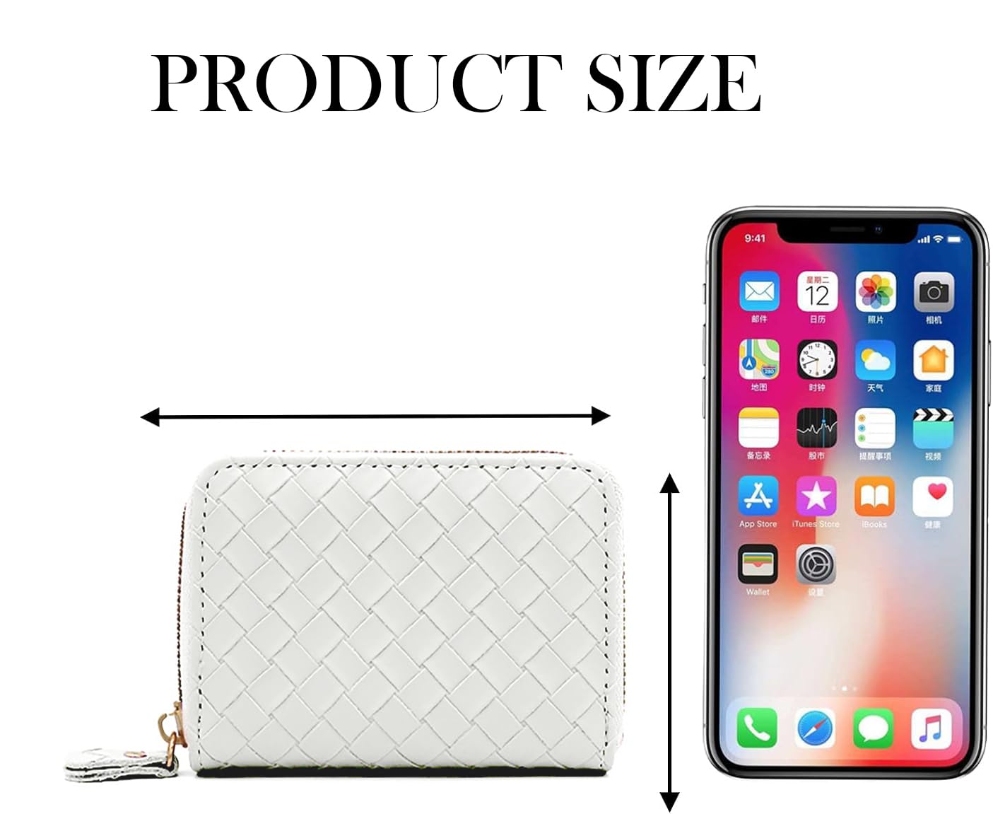 SYGA Simple Card Holder for Women, Large Capacity, Multiple Card Slots All-in-One Wallet