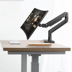 22-40" Gas Spring Monitor Arm w/ 360° Swivel & Tilt | NB45 | Free Up Desk Space & Improve Comfort (22-40"/12 kgs Capacity)