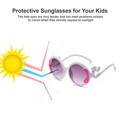 SYGA Kids Goggles, Modern Stylish Eyewears for Boy's and Girls, SideTie Style - Black- Pack of 1