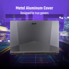 acer SmartChoice ALG, 13th Gen Intel Core i5-13420H, NVIDIA GeForce RTX 3050-6GB DDR6, 16GB RAM, 512GB SSD, FHD 15.6"/39.62 cm, 144Hz, Windows 11 Home, Steel Gray, 1.99 KG, AL15G-53,Gaming Laptop