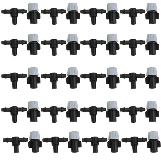 SYGA Sprinkler Heads Nozzle Tee Joints for Misting Watering 20pcs