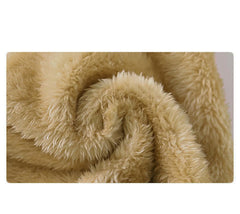 MOMISY Unisex Baby Girls Boys Faux Fur Sleeveless Vest Coat Lightweight V-Neck Short Gilet for Toddler (1 to 2 years, Khaki)