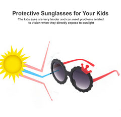 SYGA Kids Goggles, Modern Stylish Eyewears for Boy's and Girls, Crown Style - Beige- Pack of 1