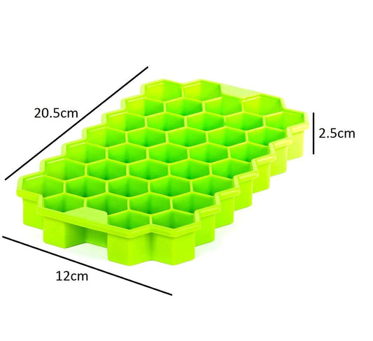 SYGA Soft Honeycomb Ice Cube Trays Silicone Ice Mould (Random Color)