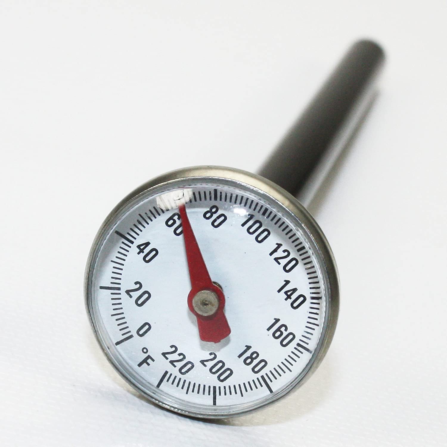 SYGA Pocket Thermometer, Waterproof, 5" Stem, 1" Dial, -10/110 Celsius