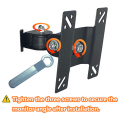 NOBER VESA Monitor Wall Mount PC Computer TV Display Screen 75 100 27 32 Adjustable