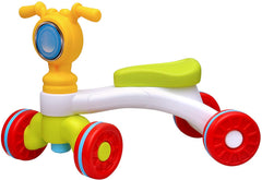 SYGA Baby Balance Bikes Bicycle Children Walker 10 Month -24 Months Toys for 1 Year Old No Pedal Infant 4 Wheels Scooter Toddler First Birthday Gift