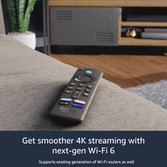 Certified Refurbished Fire TV Stick 4K Max streaming device, Wi-Fi 6, Alexa Voice Remote (includes TV controls)
