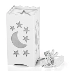 SYGA Moon Star Design Table Lamp (25 x 10 x 10, White)