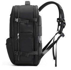 Red Lemon Bange Urban Pack Laptop Backpack for men and women | Multi-Compartment Water Resistant Business Travel Laptop Backpack upto 17" (Black N)